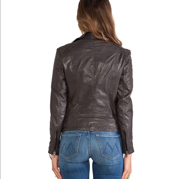 Muubaa Rokel Leather Jacket - Picture 2 of 12